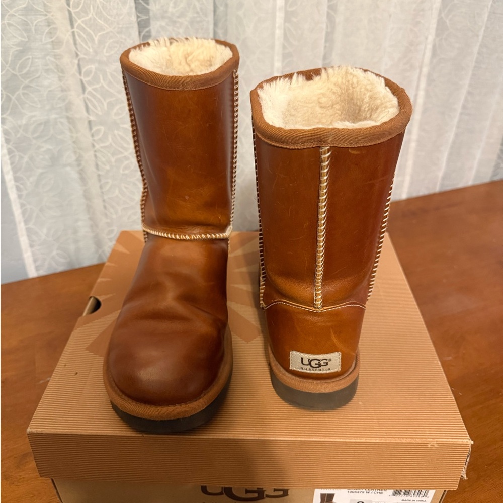UGG Chestnut Shearling Boots